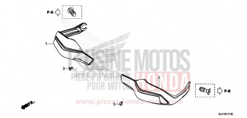 PROTEGE-DOIGTS CRF1000DH de 2017